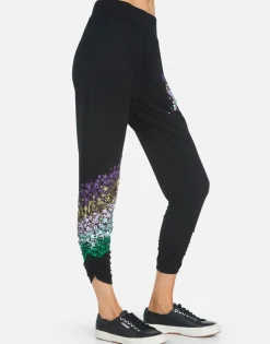 Lauren Moshi Mimi Star Confetti*Women Crop Sweatpants