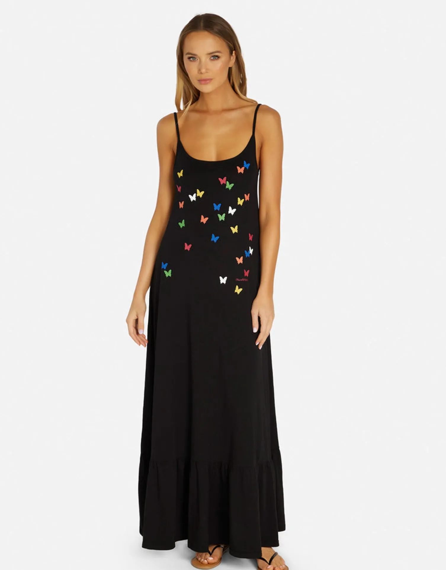 Lauren Moshi Mini Butterflies Maxi Dress In | Beatrix By *Women Dresses