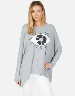 Lauren Moshi Mira Record Eye*Women Long Sleeve