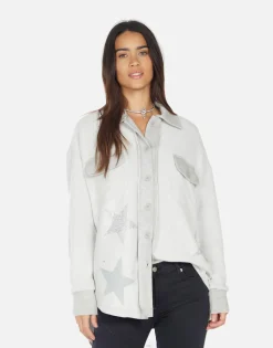 Lauren Moshi Miranda Crystal Multi Stars*Women Long Sleeve