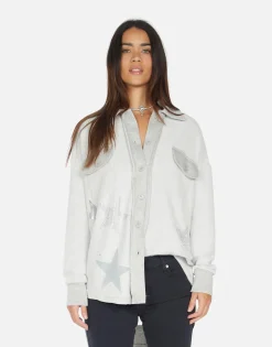 Lauren Moshi Miranda Crystal Multi Stars*Women Long Sleeve
