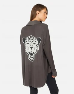 Lauren Moshi Miranda Tiger Def Leppard*Women Long Sleeve