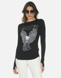 Lauren Moshi Moshi Eagle L/S Fitted Thermal | Mckinley X By *Women Long Sleeve