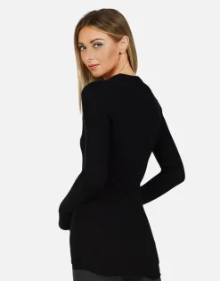 Lauren Moshi Moshi Lightning Skull L/S Fitted Thermal | Mckinley *Women Long Sleeve