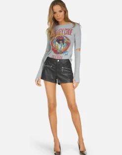 Lauren Moshi Motley Crue Shout At The Devil Thermal | Amora X By *Women Long Sleeve