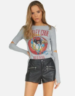 Lauren Moshi Motley Crue Shout At The Devil Thermal | Amora X By *Women Long Sleeve