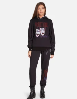 Lauren Moshi Motley Crue Theater Hoodie In | Trina By *Women Hoodies