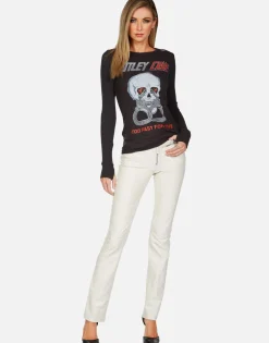 Lauren Moshi Motley Crue Too Fast For Love L/S Fitted Thermal By *Women Long Sleeve