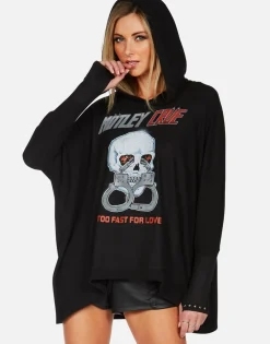 Lauren Moshi Motley Crue Too Fast For Love Hoodie | Wilma By *Women Hoodies