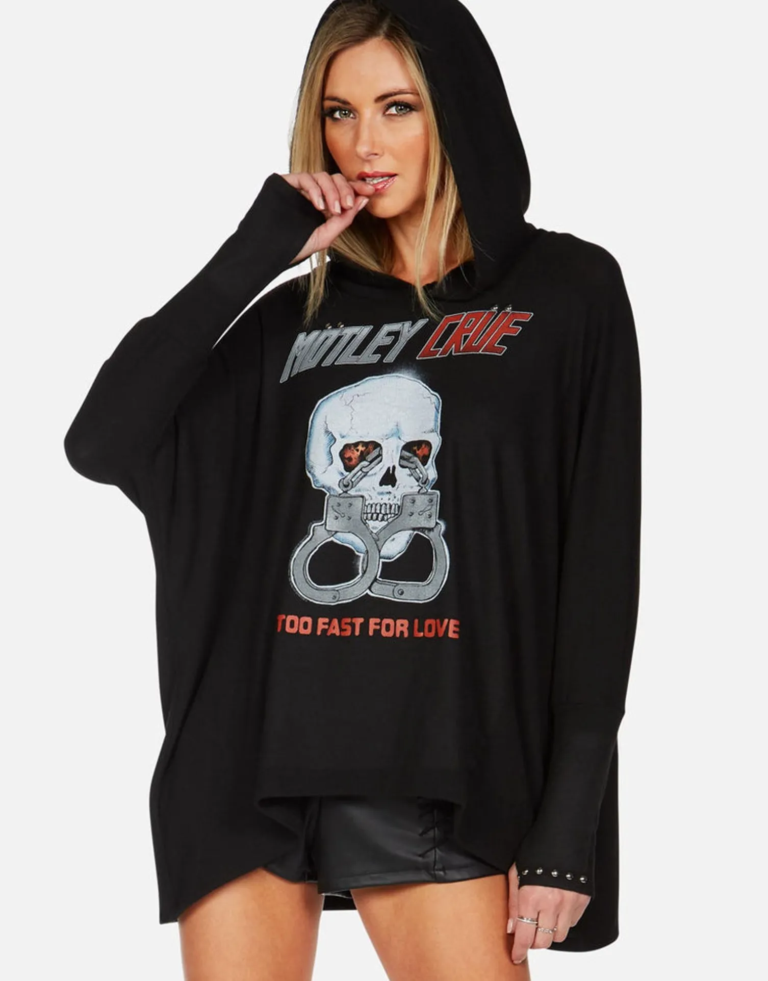 Lauren Moshi Motley Crue Too Fast For Love Hoodie | Wilma By *Women Hoodies