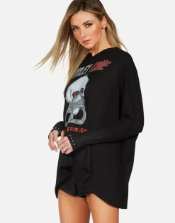 Lauren Moshi Motley Crue Too Fast For Love Hoodie | Wilma By *Women Hoodies