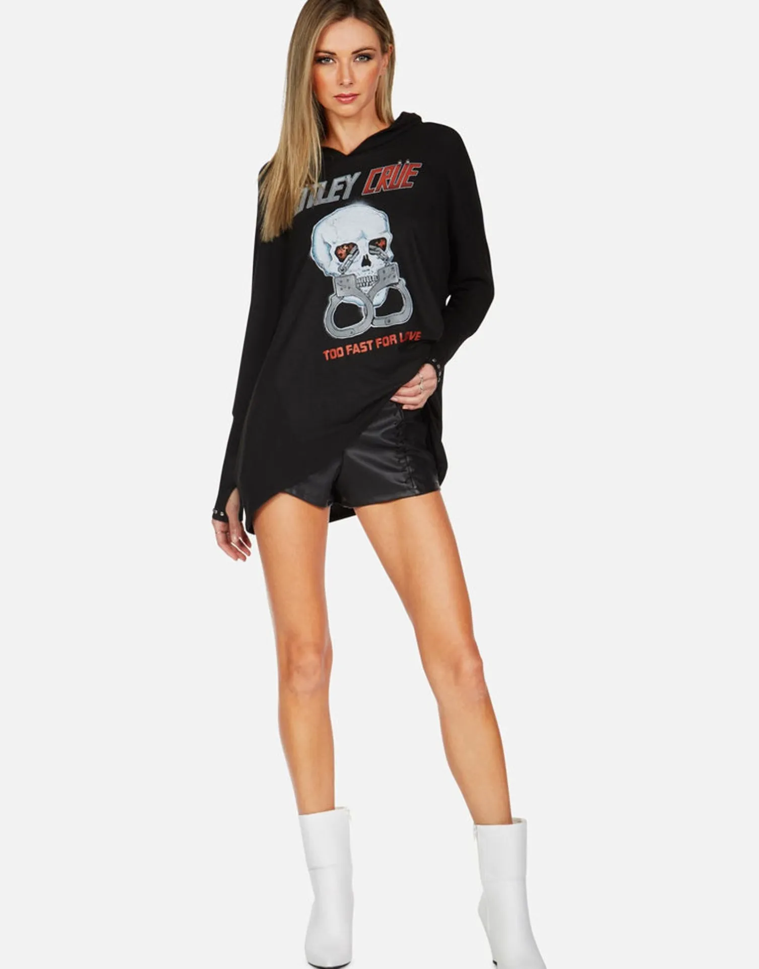 Lauren Moshi Motley Crue Too Fast For Love Hoodie | Wilma By *Women Hoodies