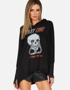 Lauren Moshi Motley Crue Too Fast For Love Hoodie | Wilma By *Women Hoodies