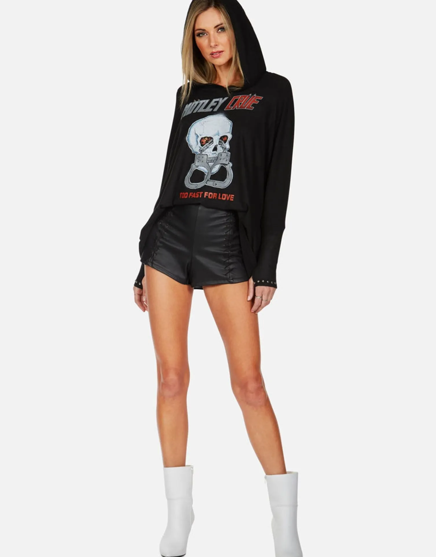 Lauren Moshi Motley Crue Too Fast For Love Hoodie | Wilma By *Women Hoodies