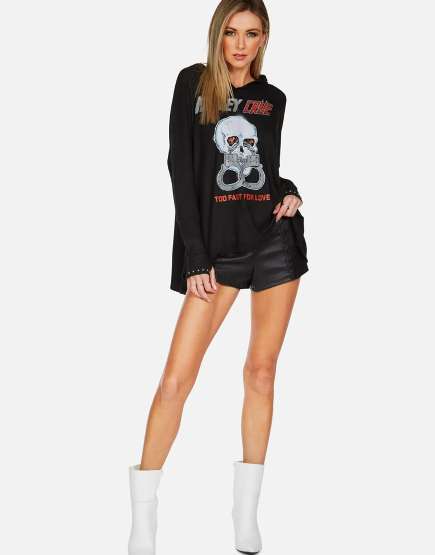 Lauren Moshi Motley Crue Too Fast For Love Hoodie | Wilma By *Women Hoodies