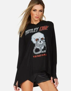 Lauren Moshi Motley Crue Too Fast For Love Hoodie | Wilma By *Women Hoodies