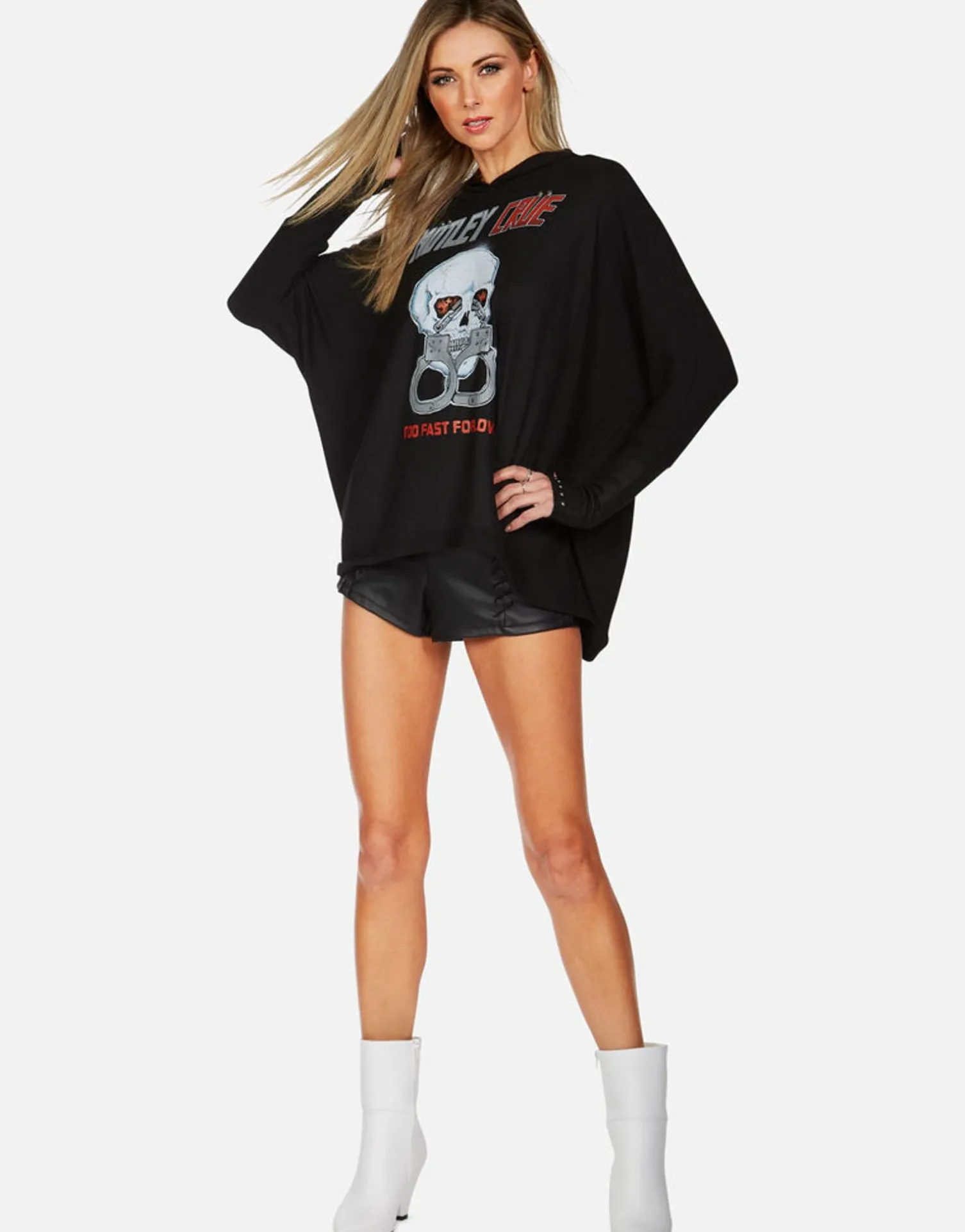 Lauren Moshi Motley Crue Too Fast For Love Hoodie | Wilma By *Women Hoodies