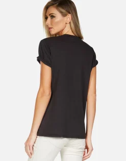 Lauren Moshi Motley Crue Too Fast For Love Classic Band Tee By *Women Short Sleeve