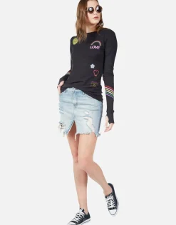 Lauren Moshi Neon Signs L/S Fitted Thermal W/ Thumbholes | Mckinley *Women Long Sleeve