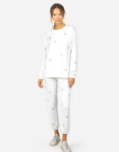 Lauren Moshi Noleta Daisy Crystal*Women Long Sleeve