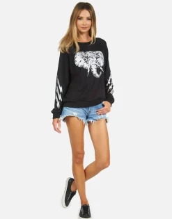 Lauren Moshi Noleta Electric Elephant*Women Long Sleeve