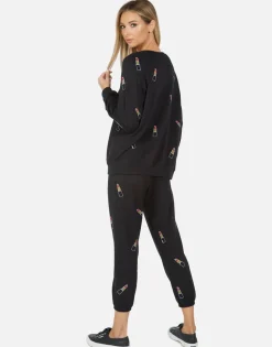 Lauren Moshi Noleta Mini Lipstick*Women Long Sleeve