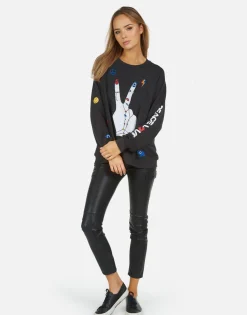 Lauren Moshi Noleta Peace Hand Elements*Women Long Sleeve