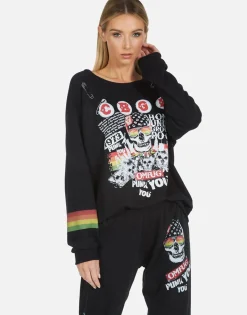 Lauren Moshi Noleta Punk Cbgb*Women Long Sleeve