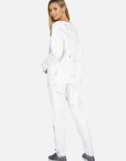 Lauren Moshi Noleta Spray Hummingbird*Women Long Sleeve