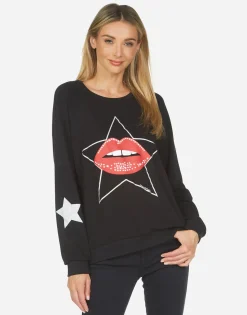Lauren Moshi Noleta Star Lip*Women Long Sleeve