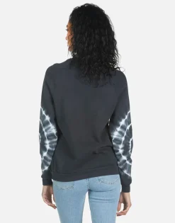 Lauren Moshi Noleta Text Happy Face*Women Long Sleeve