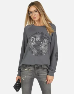 Lauren Moshi Noleta World Needs Love*Women Long Sleeve