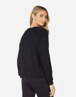 Lauren Moshi Noleta X Crystal Elements*Women Long Sleeve
