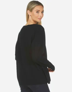 Lauren Moshi Optimist Butterflies Cashmere Sweater | Ladona X By *Women Sweaters & Knits