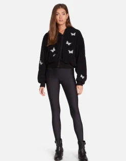 Lauren Moshi Optimist Butterflies Sherpa Jacket In | Lumi By *Women Jackets