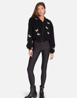 Lauren Moshi Optimist Butterflies Sherpa Jacket In | Lumi By *Women Jackets