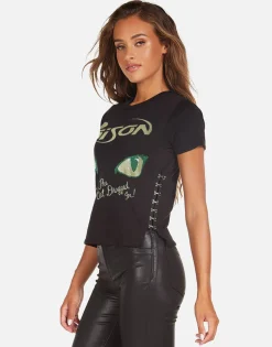 Lauren Moshi Oriana X Crystal Poison*Women Short Sleeve