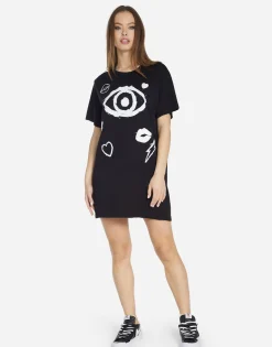 Lauren Moshi Painted Evil Eye Dress In | Misty By *Women Dresses