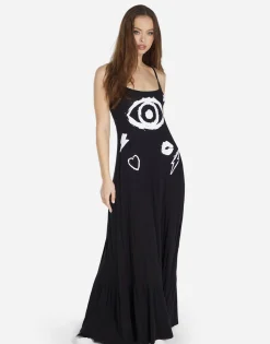 Lauren Moshi Painted Evil Eye Dress In | Beatrix By *Women Dresses