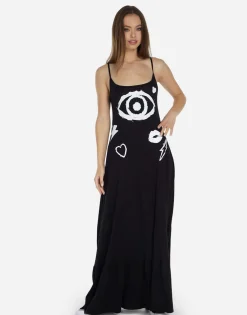 Lauren Moshi Painted Evil Eye Dress In | Beatrix By *Women Dresses