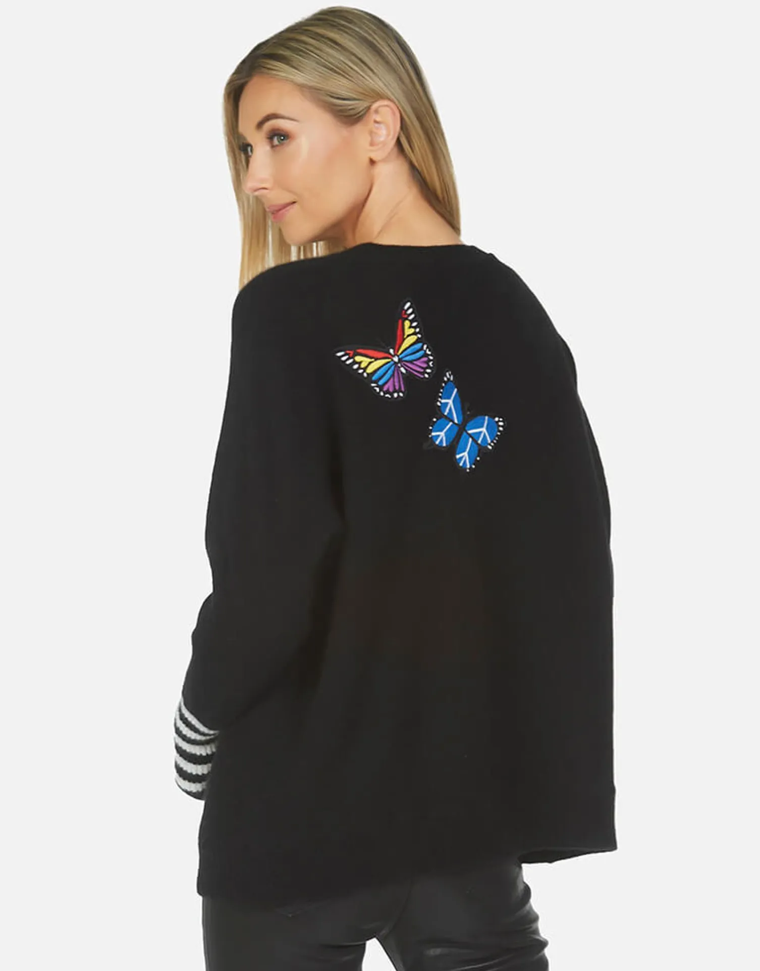Lauren Moshi Paloma Butterfly Patches*Women Sweaters & Knits