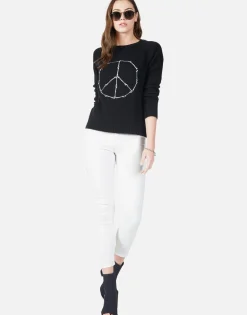 Lauren Moshi Peace Bones L/S Cashmere Sweater | North By *Women Sweaters & Knits