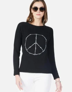 Lauren Moshi Peace Bones L/S Cashmere Sweater | North By *Women Sweaters & Knits