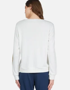 Lauren Moshi Peace Lightning L/S Pullover W/ Slit Cuff | Calista By *Women Long Sleeve