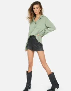 Lauren Moshi Pilar Rainbow Heart*Women Long Sleeve