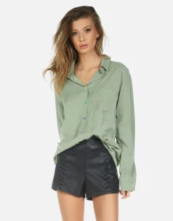 Lauren Moshi Pilar Rainbow Heart*Women Long Sleeve