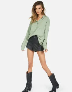 Lauren Moshi Pilar Rainbow Heart*Women Long Sleeve