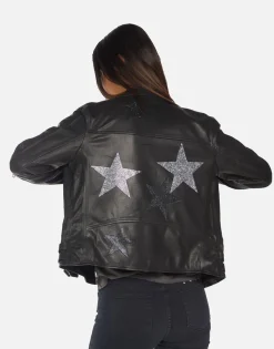 Lauren Moshi Posey Crystal Multi Stars*Women Long Sleeve