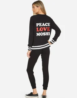 Lauren Moshi Rachel Peace Love Moshi*Women Long Sleeve