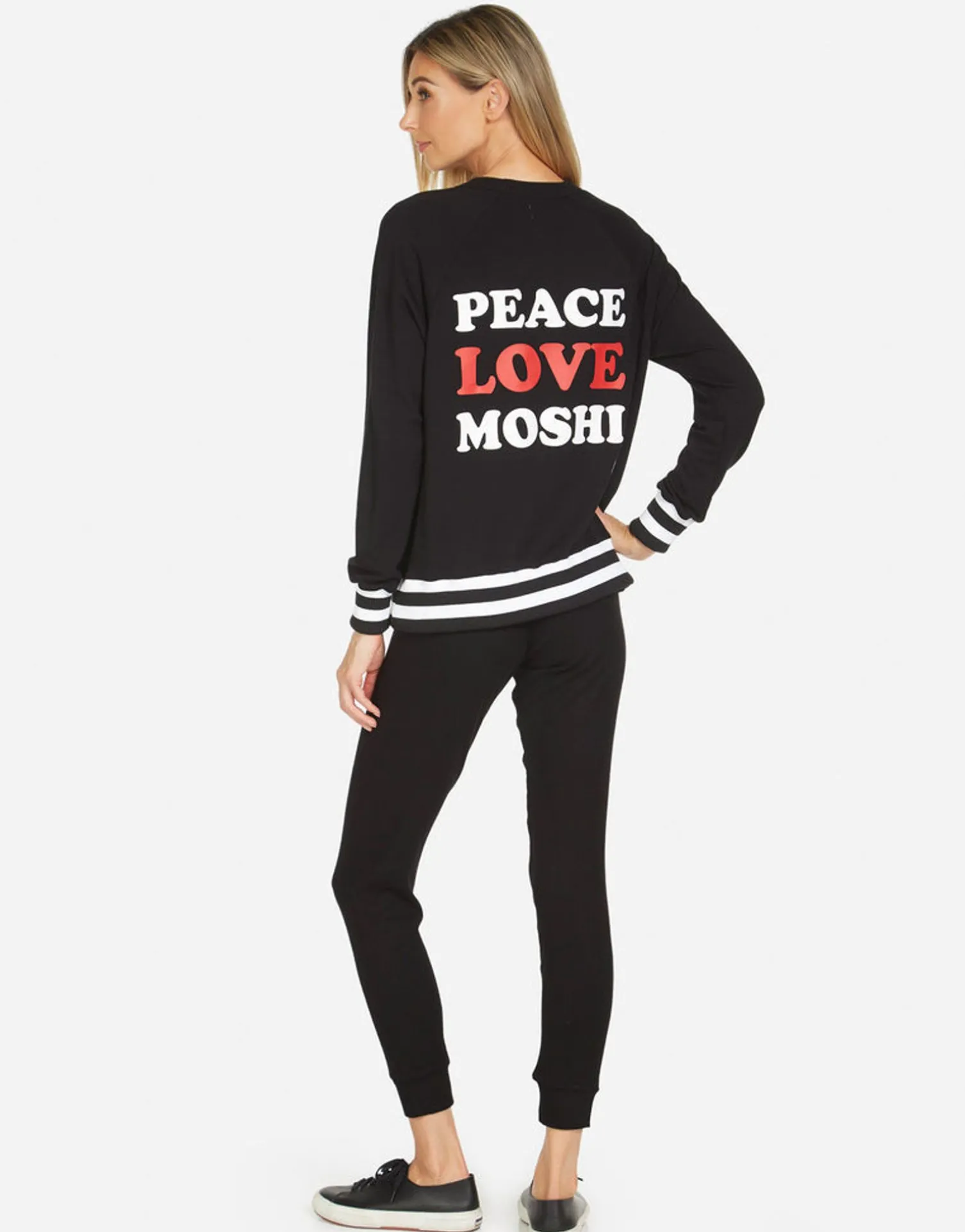 Lauren Moshi Rachel Peace Love Moshi*Women Long Sleeve